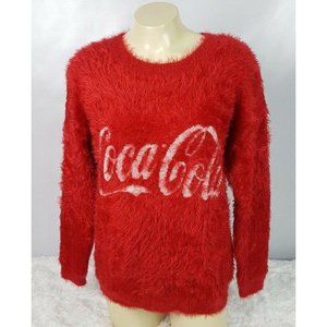Coca Cola Cute Holiday Sweater Women Size Small
